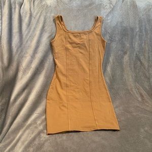 Wild Fable tan bodycon mini dress NEVER WORN